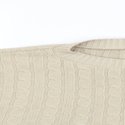 I SAW IT FIRST Womens Beige   Shrug Jumper Size S