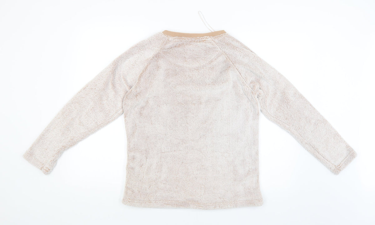 Follow Your Dreams Womens White   Pullover Jumper Size 12