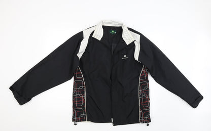 palm group Womens Black   Rain Coat Jacket Size 16