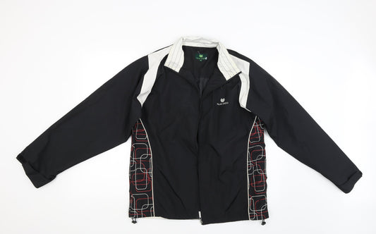 palm group Womens Black   Rain Coat Jacket Size 16