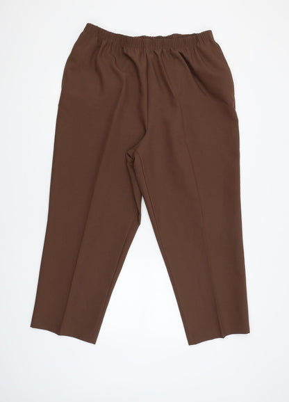 BonWorth Womens Brown   Trousers  Size XL L26 in