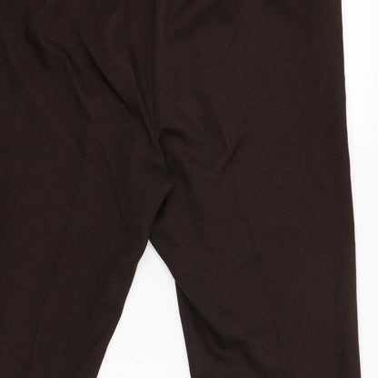 Womens UK Size 20 Marks and Spencer Regular Fit Cargo Brown Trousers