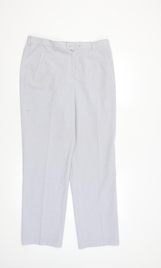 Womens UK Size 14 LUCIA Regular Fit  Grey Trousers