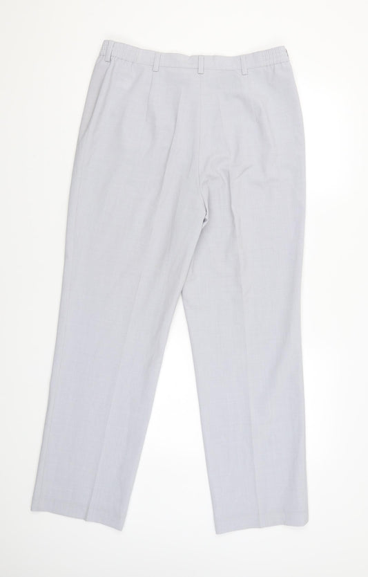 Womens UK Size 14 LUCIA Regular Fit  Grey Trousers