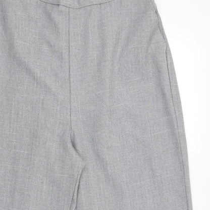 Womens UK Size 20 Preworn Regular Fit  Grey Trousers