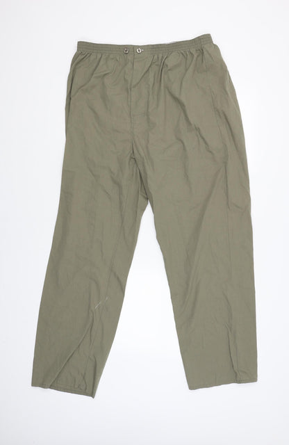 Preworn Mens Green   Sweatpants Trousers Size XL L30 in