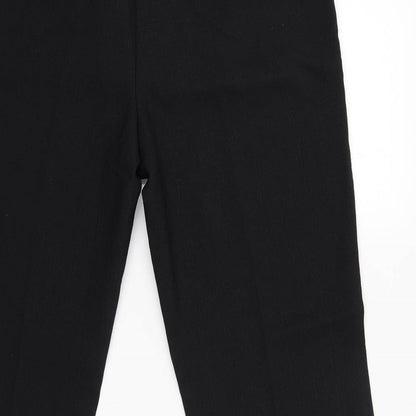 Womens UK Size 14 Marks and Spencer Regular Fit  Black Trousers