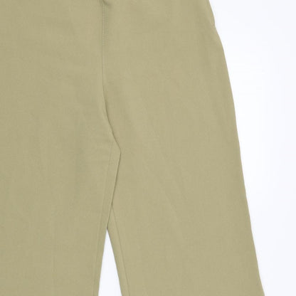 Only Womens Gold   Pedal Pusher Trousers Size 38 L31 in