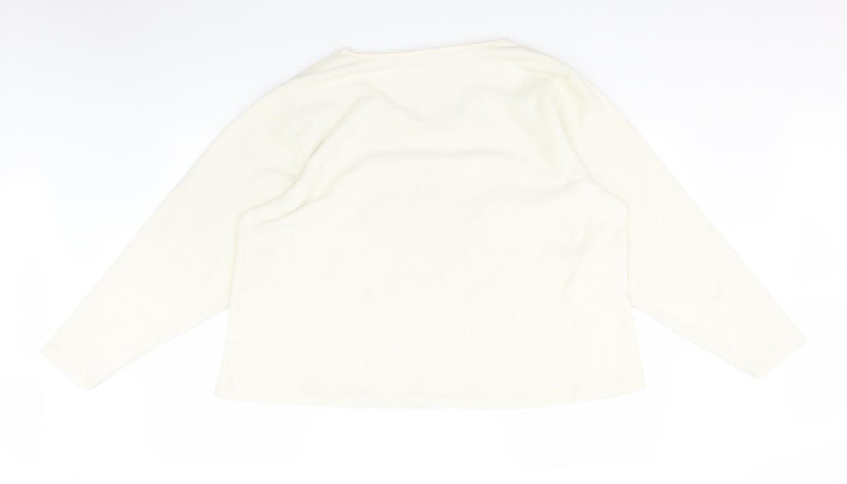 Express Gifts LTD Womens Ivory   Pullover Jumper Size 2XL