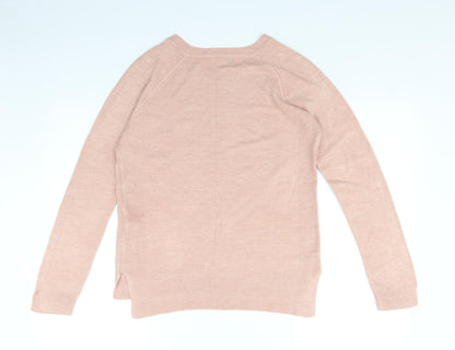 Primark Womens Orange   Pullover Jumper Size S