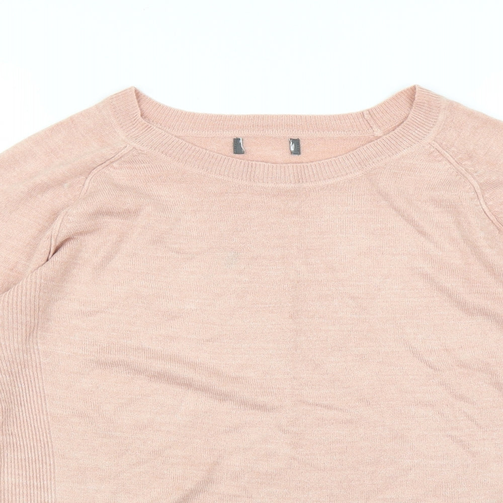 Primark Womens Orange   Pullover Jumper Size S
