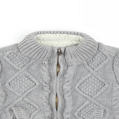 Gap Boys Grey   Full Zip Sweatshirt Size 3 Years