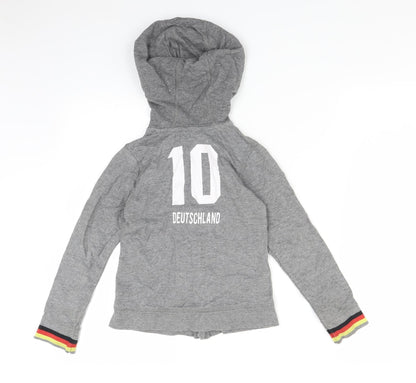 LIDL Boys Grey   Full Zip Hoodie Size 7-8 Years  - Deutschland