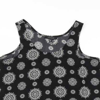 Womens UK Size 12 Atmosphere Black Basic Tank