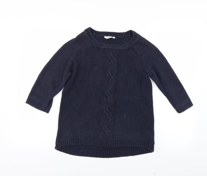 BHS Womens Blue   Pullover Jumper Size 12