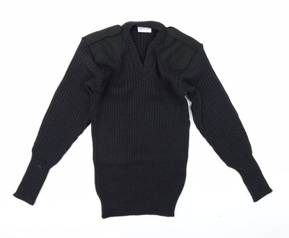 Preworn Womens Black   Pullover Jumper Size M
