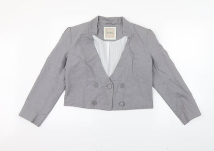 share female Womens Grey   Jacket Blazer Size 10