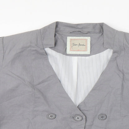 share female Womens Grey   Jacket Blazer Size 10