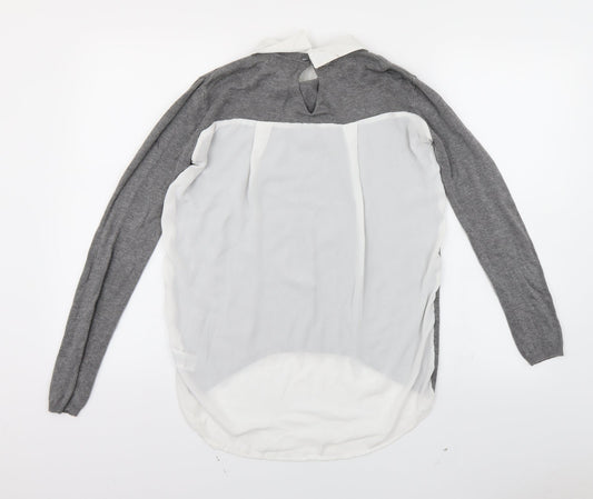 Atmosphere Womens Grey   Pullover Jumper Size 6