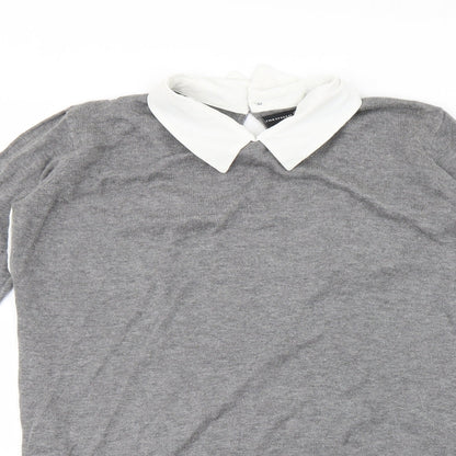Atmosphere Womens Grey   Pullover Jumper Size 6