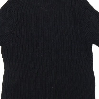 stephen Womens Black   Pullover Jumper Size L