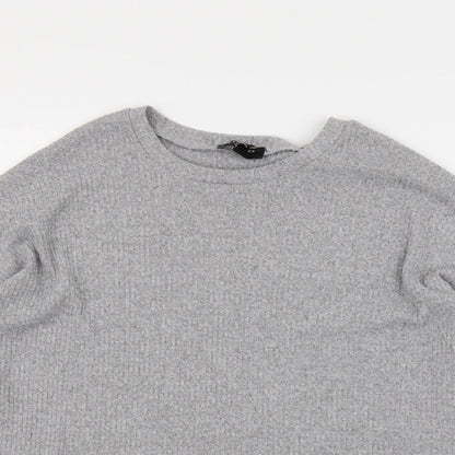 newlook Girls Grey   Tunic T-Shirt Size 12-13 Years