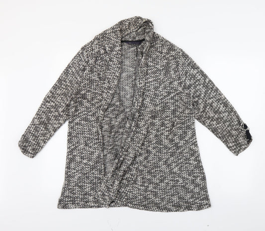 M&S Womens Grey   Wrap Jumper Size 16