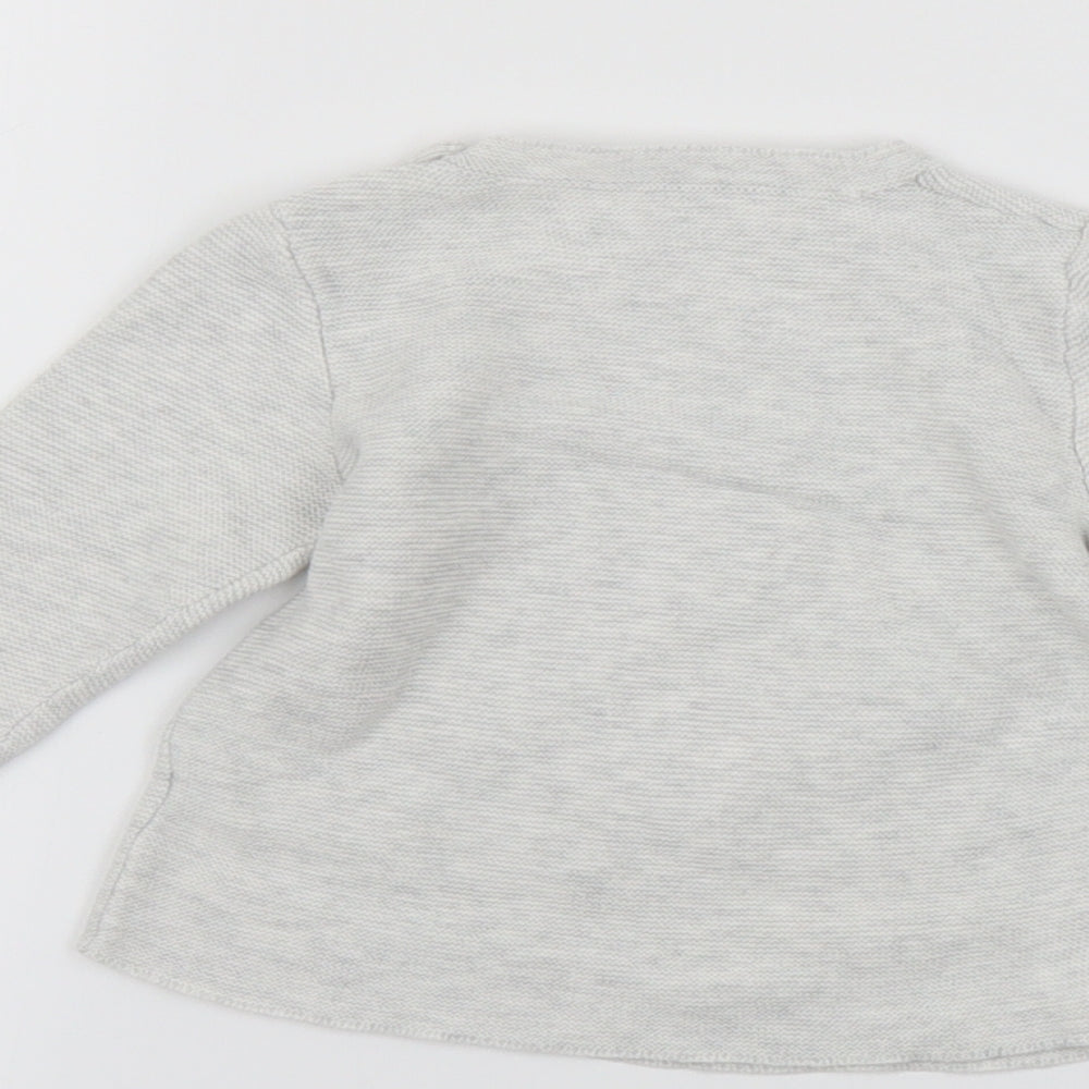 Brand and care label for George Grey jumper, size 3-6, Months