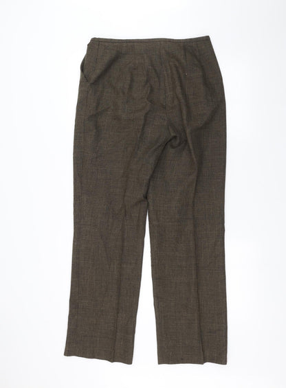 George Womens Brown   Trousers  Size 12 L28 in