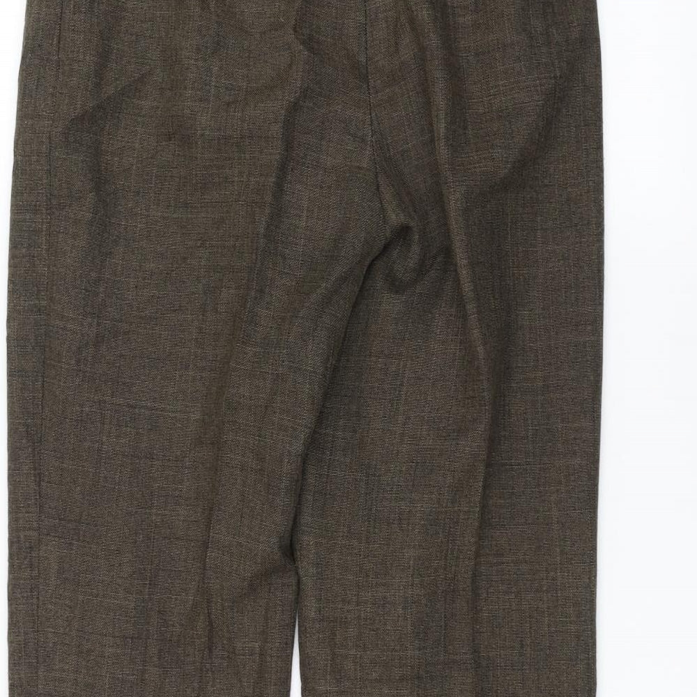George Womens Brown   Trousers  Size 12 L28 in