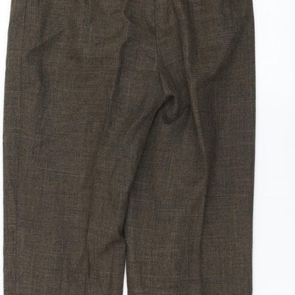 George Womens Brown   Trousers  Size 12 L28 in