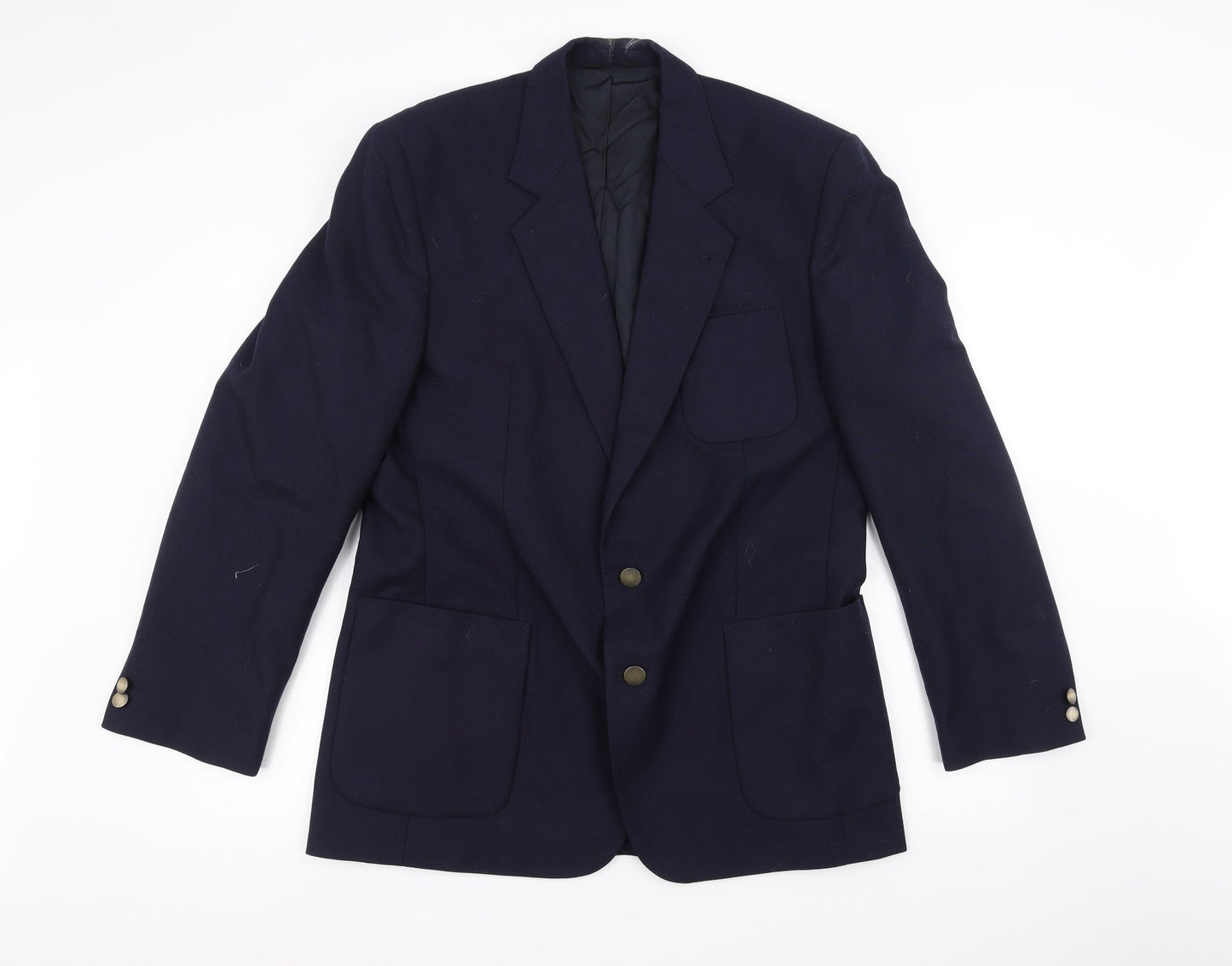 Mens UK Size 42 James Barry Regular Blue Suit Jacket