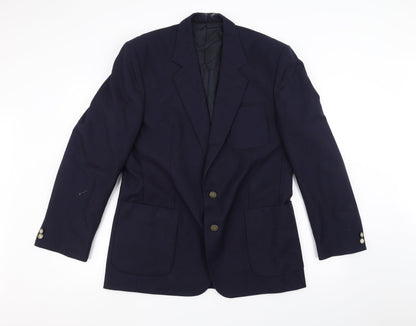 Mens UK Size 42 James Barry Regular Blue Suit Jacket