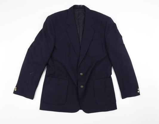 Mens UK Size 42 James Barry Regular Blue Suit Jacket