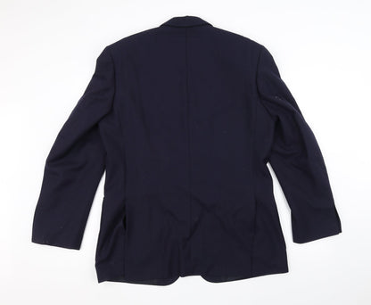 Mens UK Size 42 James Barry Regular Blue Suit Jacket