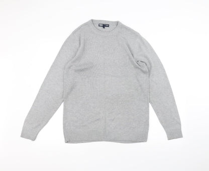 Easy Mens Grey   Pullover Jumper Size S