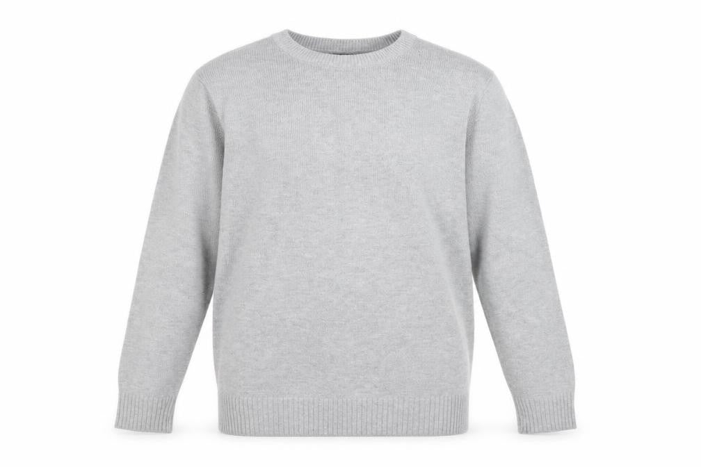 Mens UK Size S Easy Grey Pullover Jumper