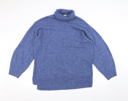 H&M Womens Blue   Pullover Jumper Size M