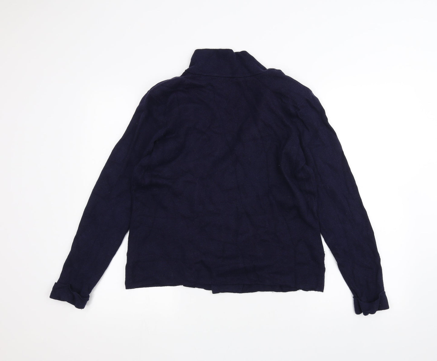 Marks and Spencer Womens Blue   Cardigan Jumper Size 14