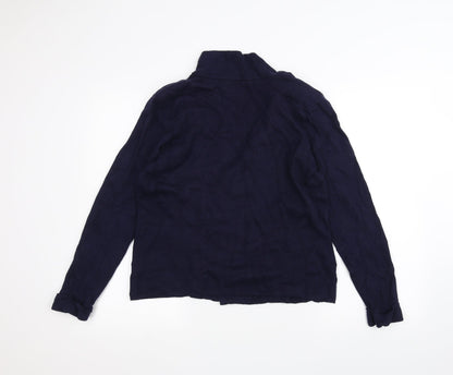Marks and Spencer Womens Blue   Cardigan Jumper Size 14