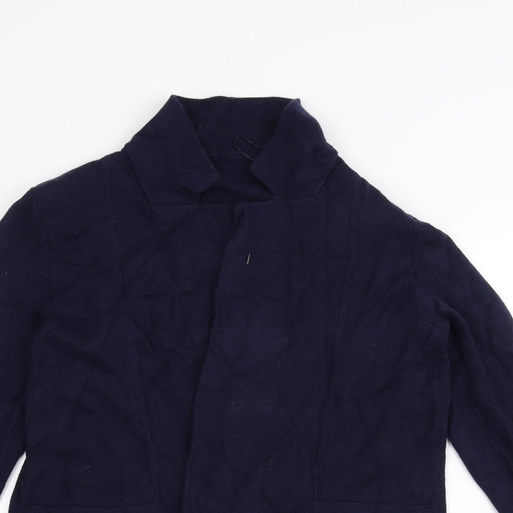Marks and Spencer Womens Blue   Cardigan Jumper Size 14