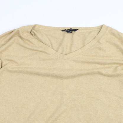 Dorothy Perkins Womens Brown   Pullover Jumper Size 16