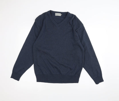 Carabou Mens Blue   Pullover Jumper Size S