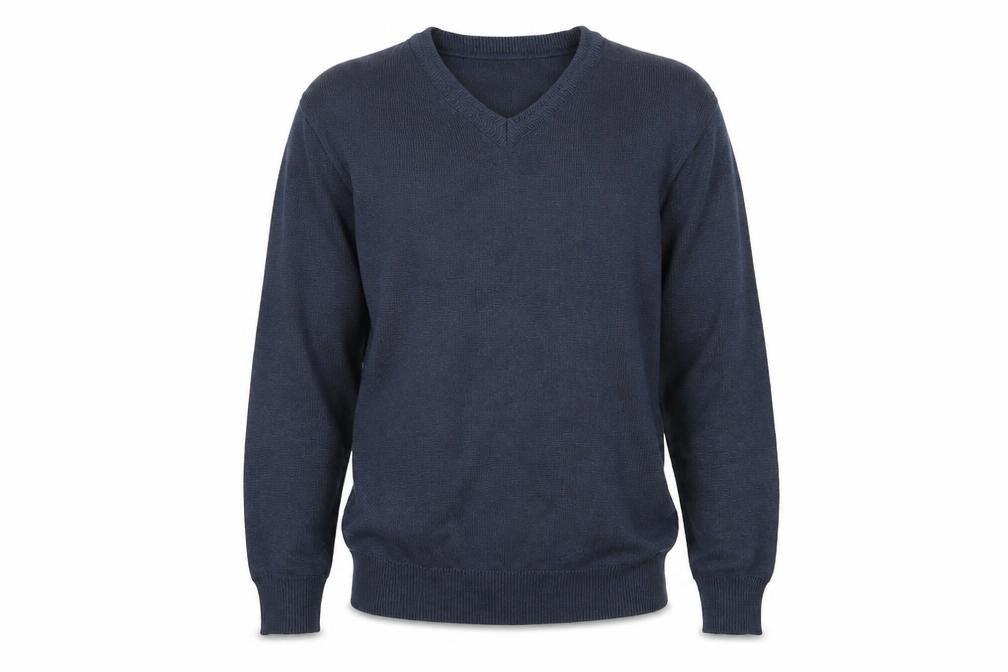 Mens UK Size S Carabou Blue Pullover Jumper