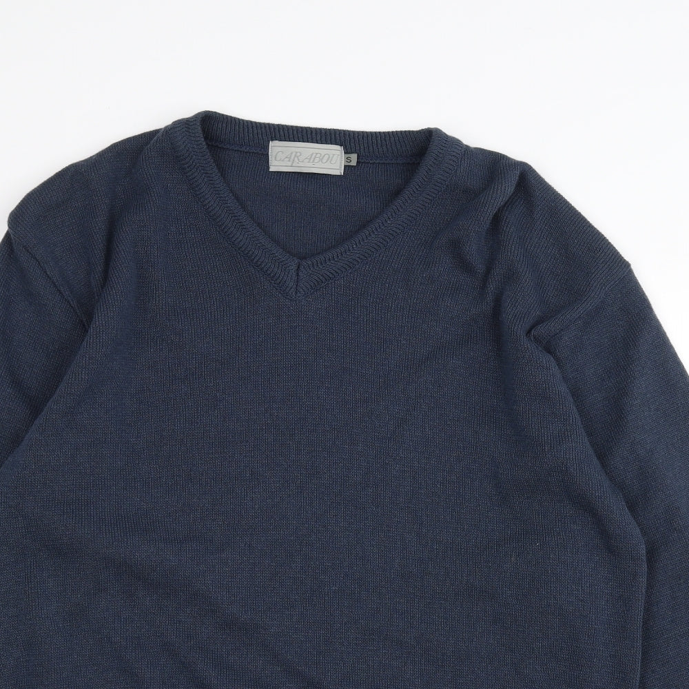 Carabou Mens Blue   Pullover Jumper Size S