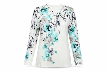 Damart Womens White   Pullover Jumper Size M