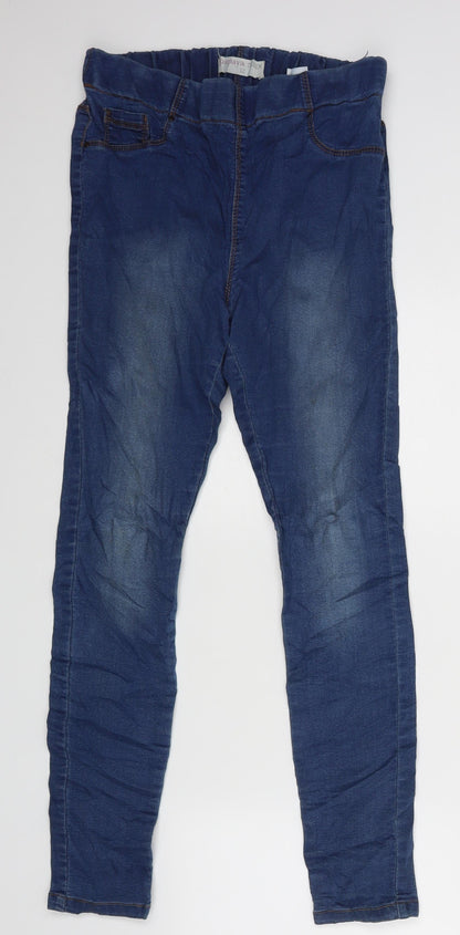 Papaya Denim Womens Blue   Snow Pants Trousers Size 12 L27 in
