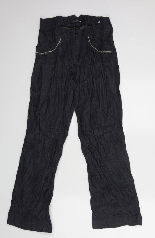 Gap Womens Black    Jeans Size 8 L27 in - crinkled effect