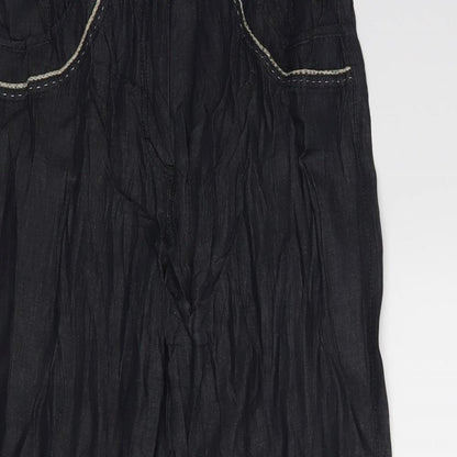 Gap Womens Black    Jeans Size 8 L27 in - crinkled effect