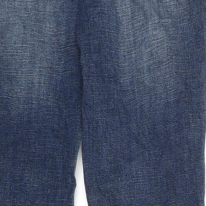 Clara F Womens Blue   Straight Jeans Size 40 L31 in